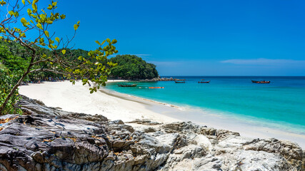 Beautiful Freedom Beach on Phuket Island near Patong.
