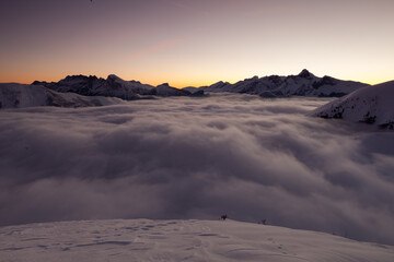 Mer de nuage
