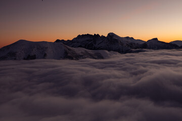 Mer de nuage