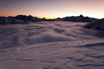 Mer de nuage