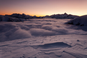 Mer de nuage