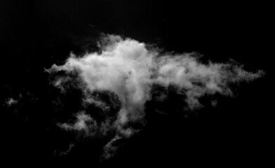Abstract fog or smoke effect black background - 763354475