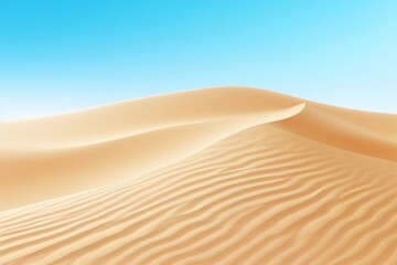 Summer background of beach vacation holiday them, sand dunes in the desert. 
