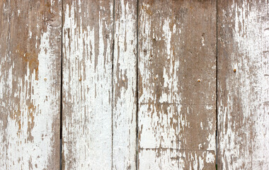 white old wooden wall - 763354669