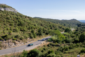 classic car rally drive