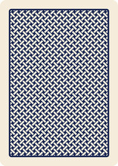 Card Back Heritage Playing Cards