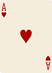 Ace of Hearts Heritage Playing Cards