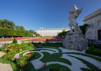 Fototapeta premium Schloss Mirabell, Salzburg, Österreich
