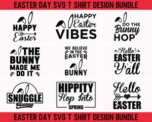 Easter Typography T shirt design Bundle,happy easter day t-shirt design Bundle,Colorful Bunny t shirt Bundle,Easter Cut Files,Easter Bunny Design Bundle