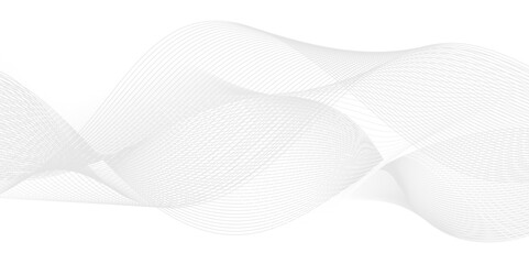 Abstract white digital blend wave lines and technology background. Modern white flowing wave lines and glowing moving lines. Futuristic technology and sound wave lines background.