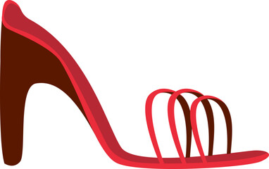 High Heels Cartoon Illustration