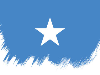 Flag of Somalia vector illustration