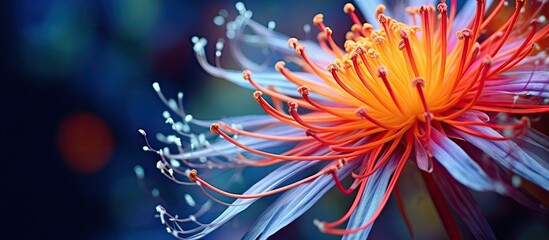 Obraz na płótnie Canvas Close-up of a multi-petaled flower
