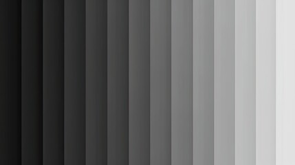Obraz premium Abstract image of a gradient of gray color, a number of different shades of color, a smooth transition of white to black, shades, texture, design, black stroke, layers, separation. Generative by AI