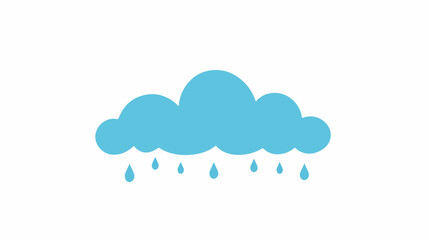 Rain icon illustration