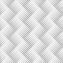 Geometric vector pattern, repeating dotted in different size on diamond shape, pattern is clean for fabric, printing, wallpaper. Pattern is on swatches panel - 763377254