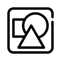 shape line icon