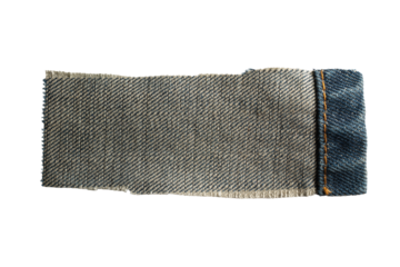 A piece of ragged Jeans cloth