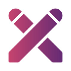 pencil flat gradient icon