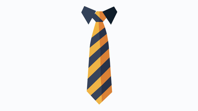 Tie necktie mens clothing accessories Tie vector illustration