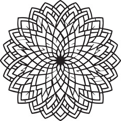 Obraz premium Geometric Shapes coloring pages. Geometric Shapes outline for coloring book