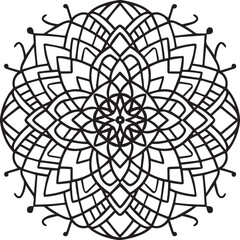 Obraz premium Geometric Shapes coloring pages. Geometric Shapes outline for coloring book