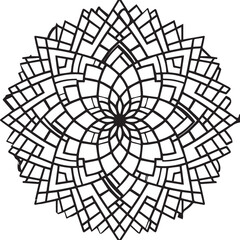 Geometric Shapes coloring pages. Geometric Shapes outline for coloring book