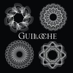 guilloche patterns decorative mesh