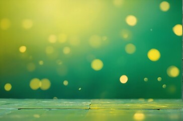 abstract  background with bokeh effect in green tone - obrazy, fototapety, plakaty