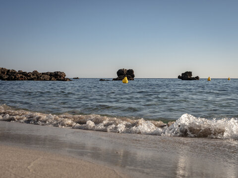 Strand im Mittelmeer