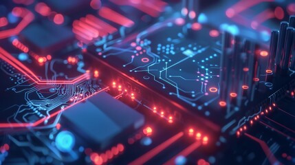 Obraz premium Modern high speed 5G next generation router for home secure networks and online communication