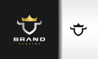 simple horn kingdom logo