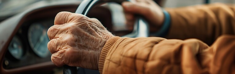 elderly driver, senior driving, aged driver, driving at 80, older adult driving, senior citizen at wheel, mature driver, elderly driving safety, senior road safety, 