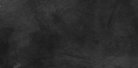 Abstract wallpaper design with black background,  stone concrete grunge panorama dark.  design for graphic art designs.Abstract background from black marble texture ,