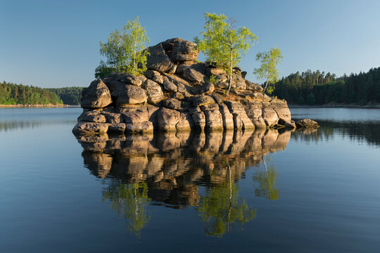 Ottensteiner Stausee, Peygarten, Ottenstein, Nieder&ouml;sterreich, &Ouml;sterreich