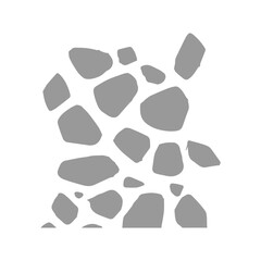 gray stone path texture