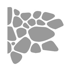 gray stone path texture