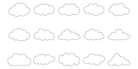 Cloud Outline Icon