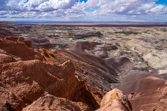 Little Painted Desert, Winslow, Arizona, USA, America.