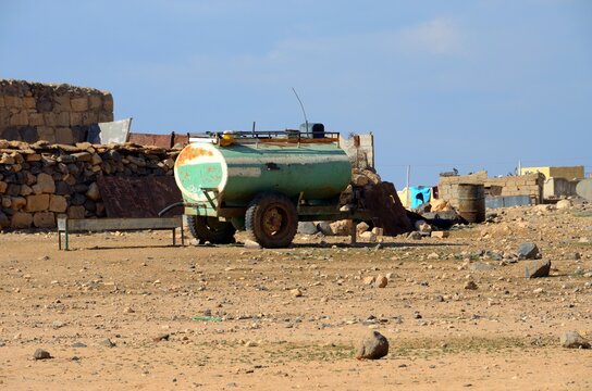 Chabolas el sur de Amm&aacute;n, Jordania