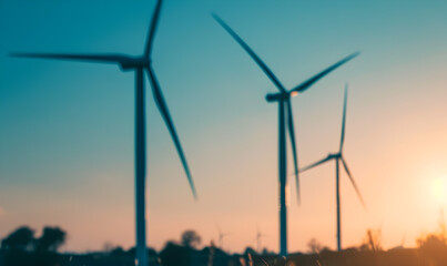 Wind turbines, wind power, new energy sources