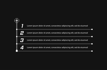 Set of Сallouts titles. Hud callout titles. Callout bar labels, window templates with information. Vector elements.