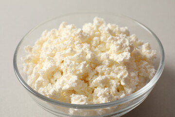Сottage cheese in a plate 