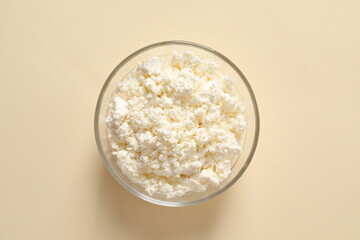 Сottage cheese in a plate 