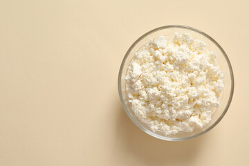 Сottage cheese in a plate 