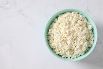 Сottage cheese in a plate 