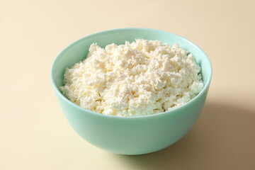 Сottage cheese in a plate 