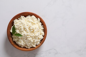 Сottage cheese in a plate 