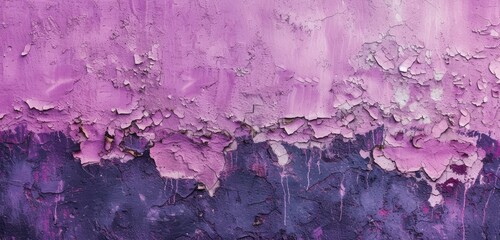 Abstract grunge texture on a navy blue stucco wall, rough surface. Wide-angle shot. Mauve background.