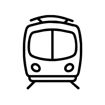 recommend clip art: Bahn Frontansicht 